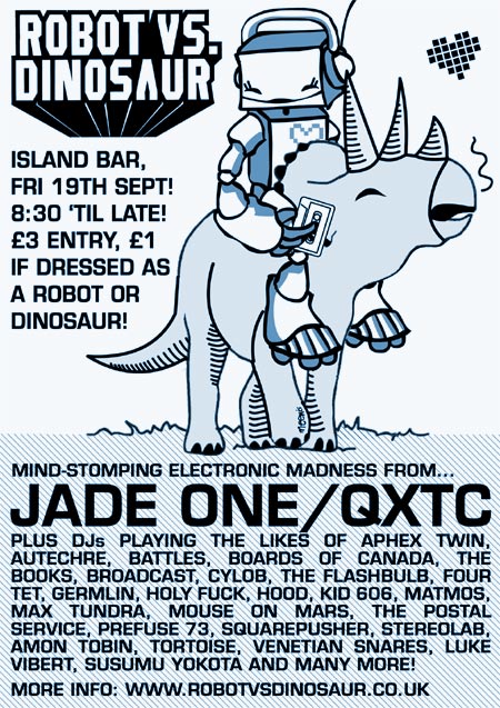 Robot Vs Dinosaur - Friday September 19th